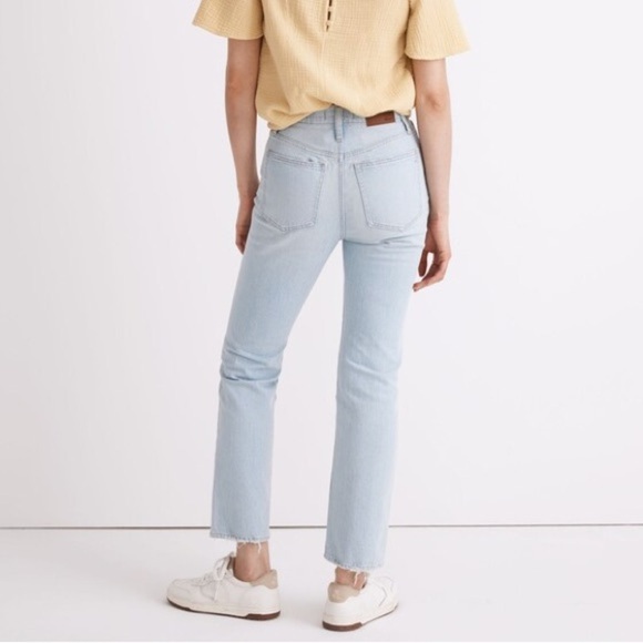 MADEWELL - Slim Demi-Boot Jeans in Bellmeade Wash Size 25 - Picture 8 of 10